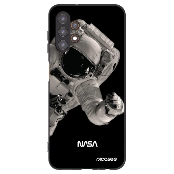 Picasee silikonski črni ovitek za Samsung Galaxy A13 5G - Astronaut Big