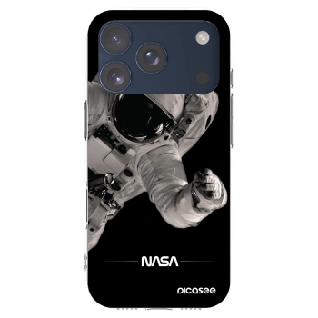 Picasee silikonski prozorni ovitek za Apple iPhone 17 Pro - Astronaut Big