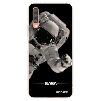 Picasee silikonski prozorni ovitek za Samsung Galaxy A70 A705F - Astronaut Big