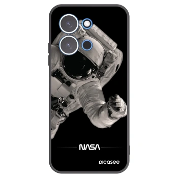Picasee silikonski črni ovitek za Xiaomi Redmi 15C 4G - Astronaut Big