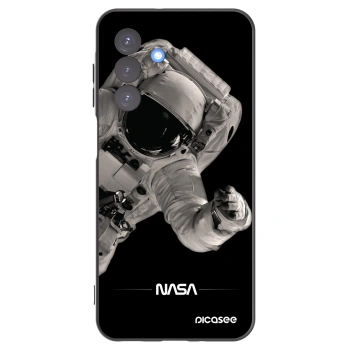 Picasee silikonski črni ovitek za Samsung Galaxy A17 5G - Astronaut Big