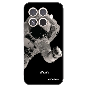 Picasee silikonski črni ovitek za Xiaomi 15T Pro - Astronaut Big