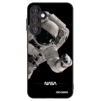 Picasee silikonski črni ovitek za Samsung Galaxy A16 4G - Astronaut Big