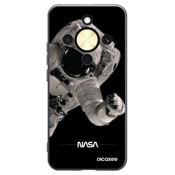 Picasee silikonski črni ovitek za Honor Magic8 Lite 5G - Astronaut Big