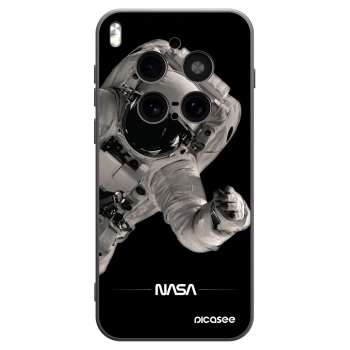 Picasee silikonski črni ovitek za Vivo X300 Pro - Astronaut Big