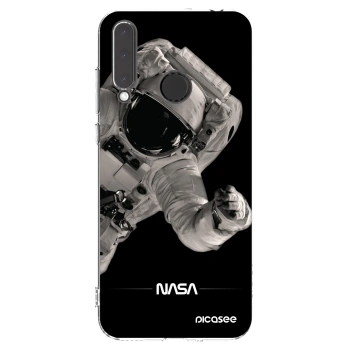 Picasee silikonski prozorni ovitek za Honor 20 Lite - Astronaut Big