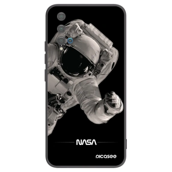 Picasee silikonski črni ovitek za Huawei Nova 5T - Astronaut Big