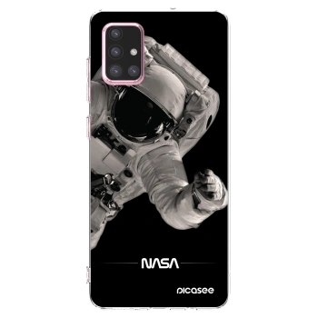 Picasee silikonski prozorni ovitek za Samsung Galaxy A71 A715F - Astronaut Big