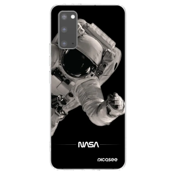 Picasee silikonski prozorni ovitek za Samsung Galaxy S20 G980F - Astronaut Big