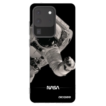 Picasee silikonski prozorni ovitek za Samsung Galaxy S20 Ultra 5G G988F - Astronaut Big