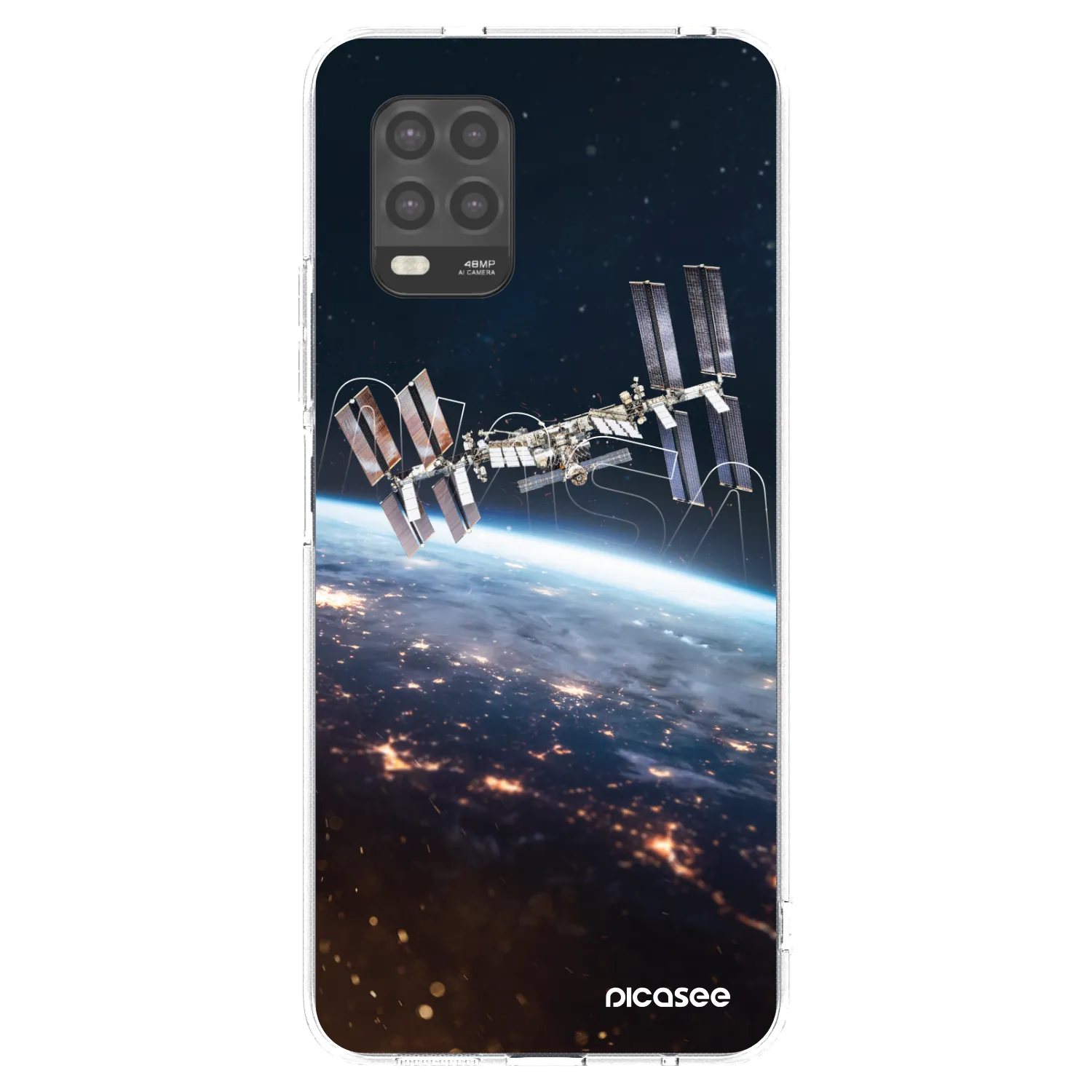 Picasee silikonski prozorni ovitek za Xiaomi Mi 10 Lite - Station