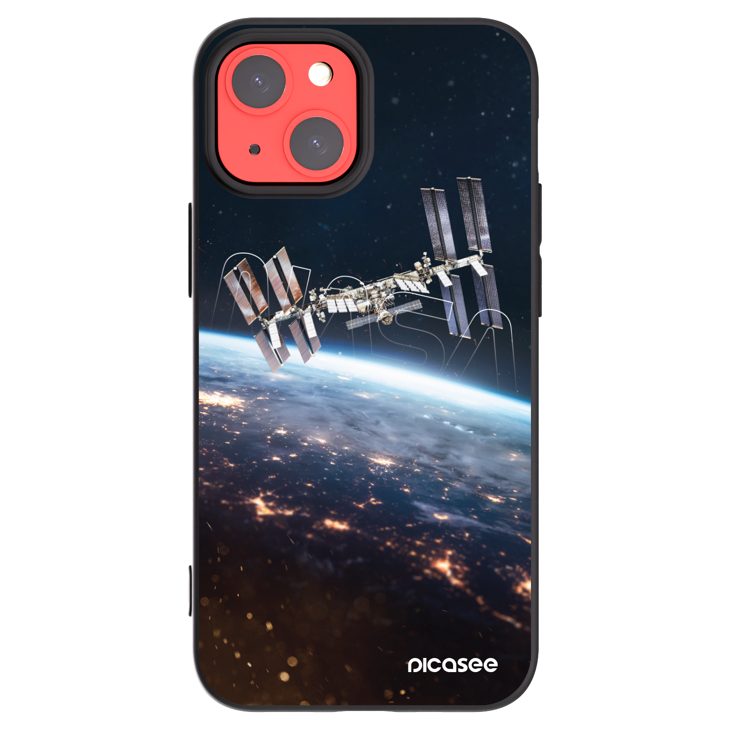 Picasee silikonski črni ovitek za Apple iPhone 13 mini - Station