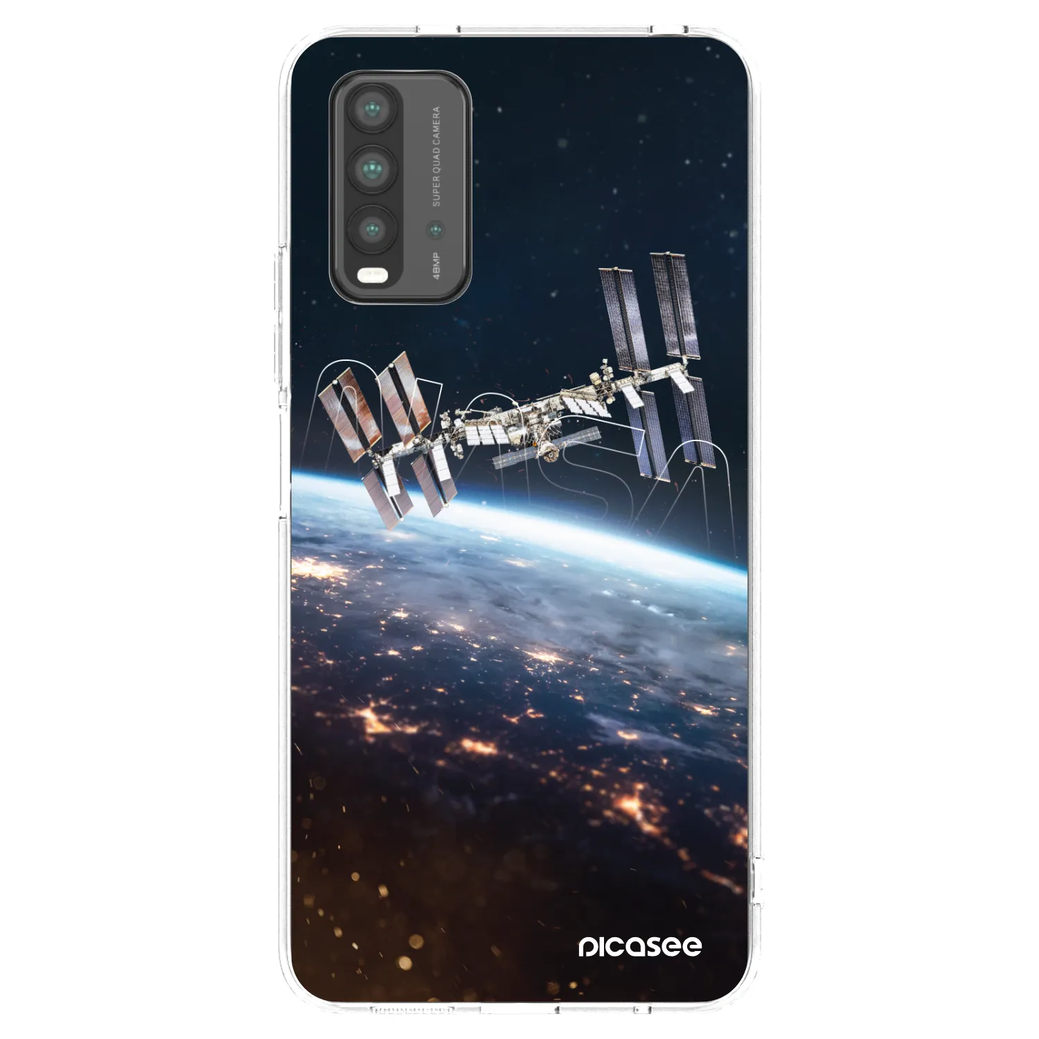 Picasee silikonski črni ovitek za Xiaomi Redmi 9T - Station