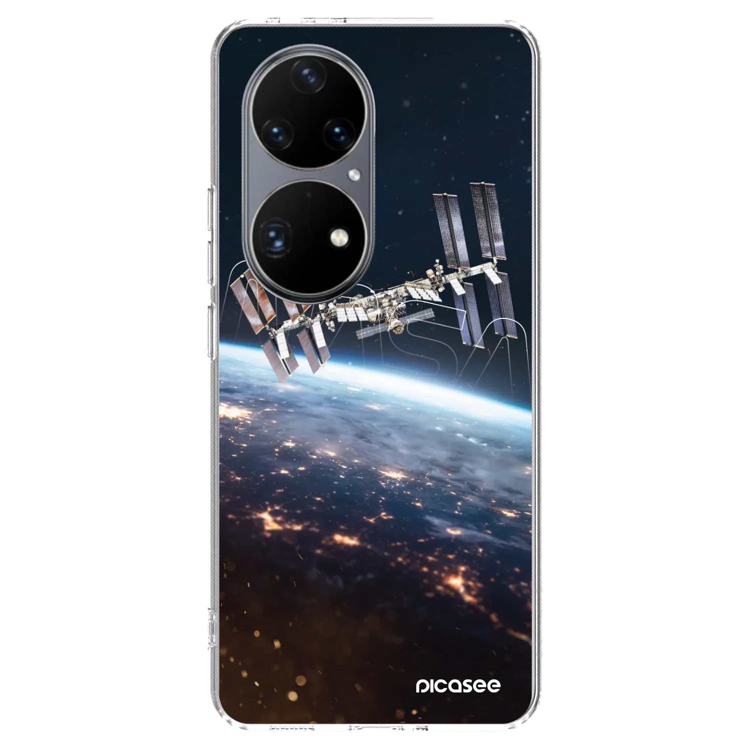 Picasee silikonski prozorni ovitek za Huawei P50 - Station