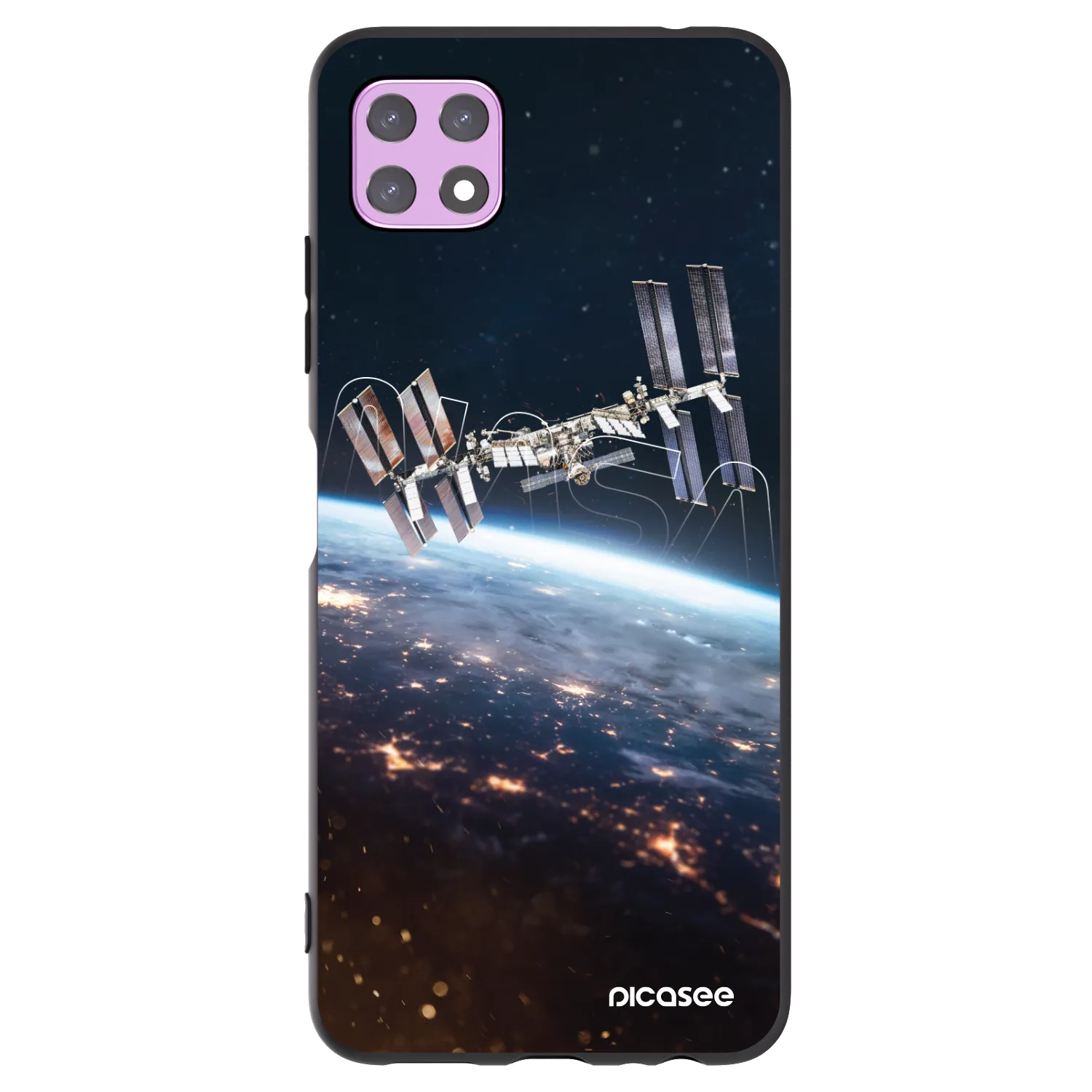 Picasee silikonski črni ovitek za Samsung Galaxy A22 A226B 5G - Station