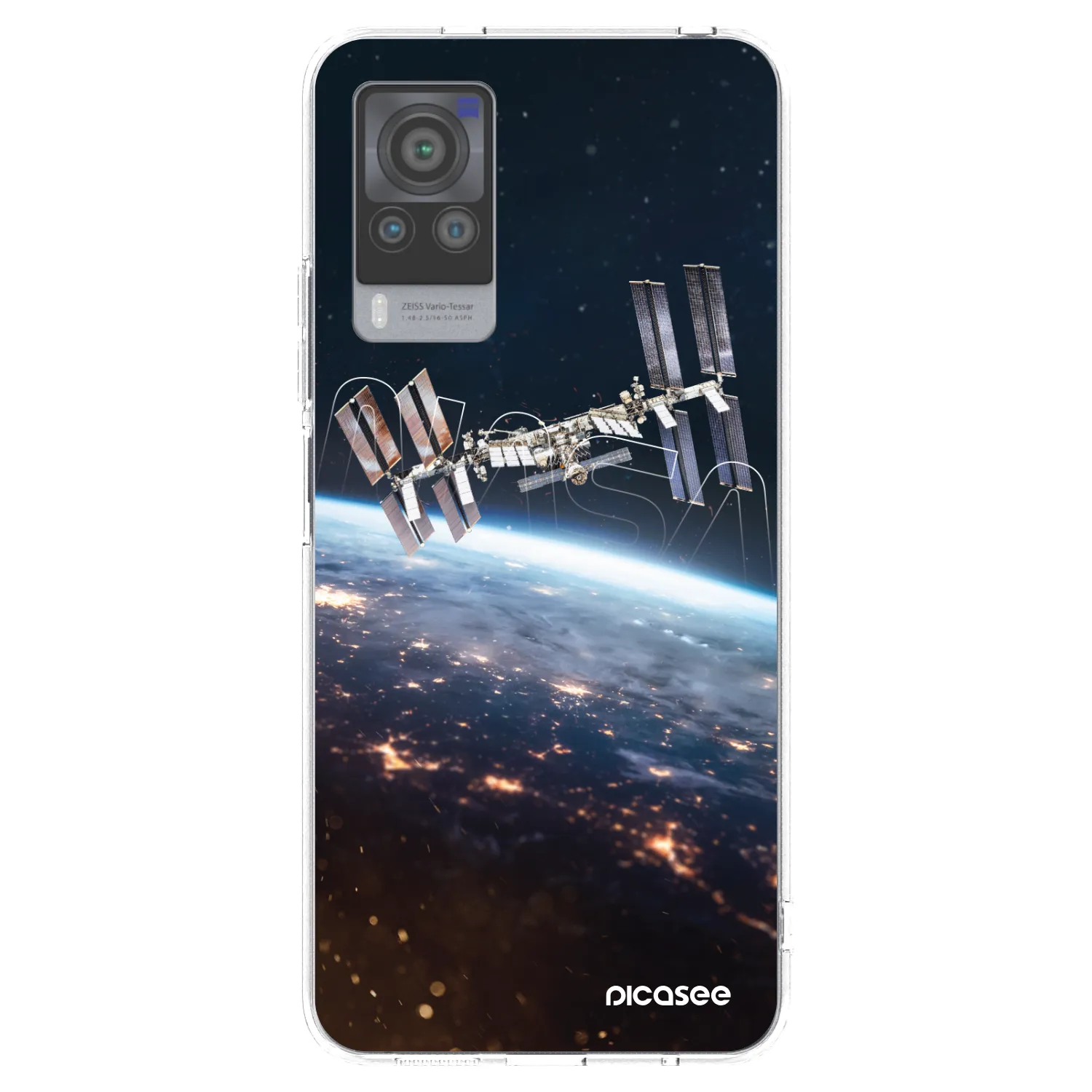 Picasee silikonski prozorni ovitek za Vivo X60 Pro 5G - Station