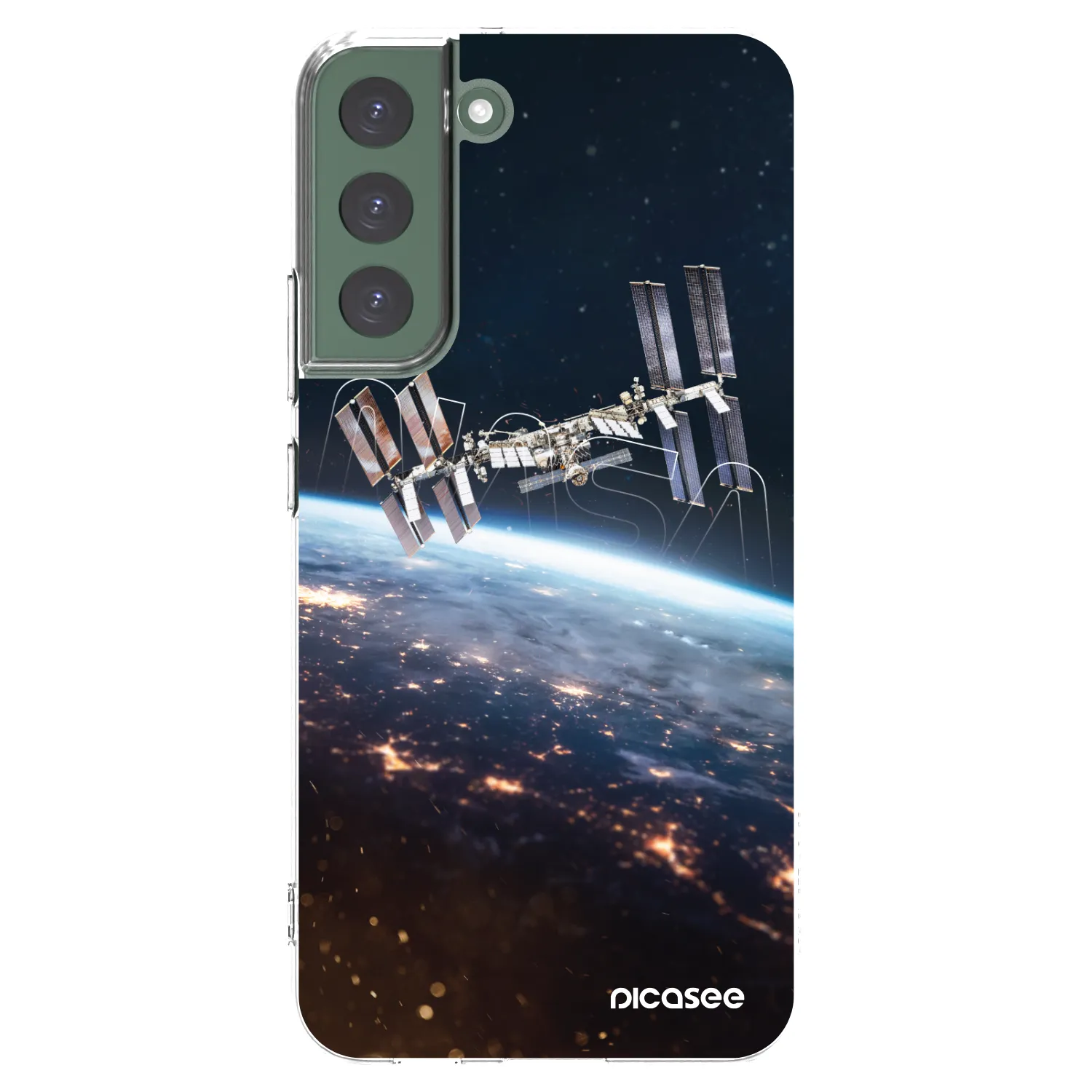 Picasee silikonski prozorni ovitek za Samsung Galaxy S22+ 5G - Station