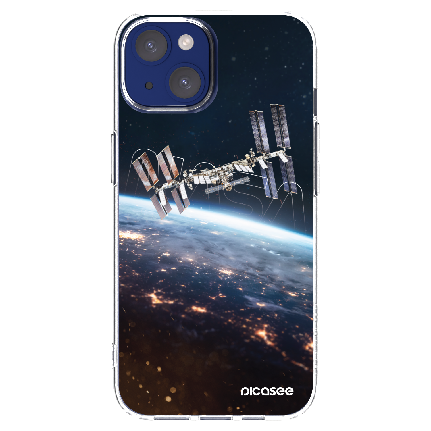 Picasee silikonski prozorni ovitek za Apple iPhone 14 - Station