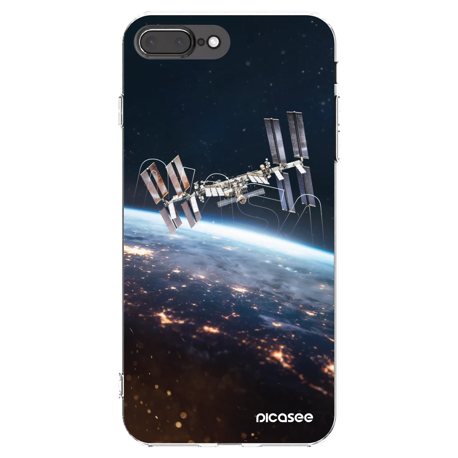 Picasee silikonski prozorni ovitek za Apple iPhone 8 Plus - Station