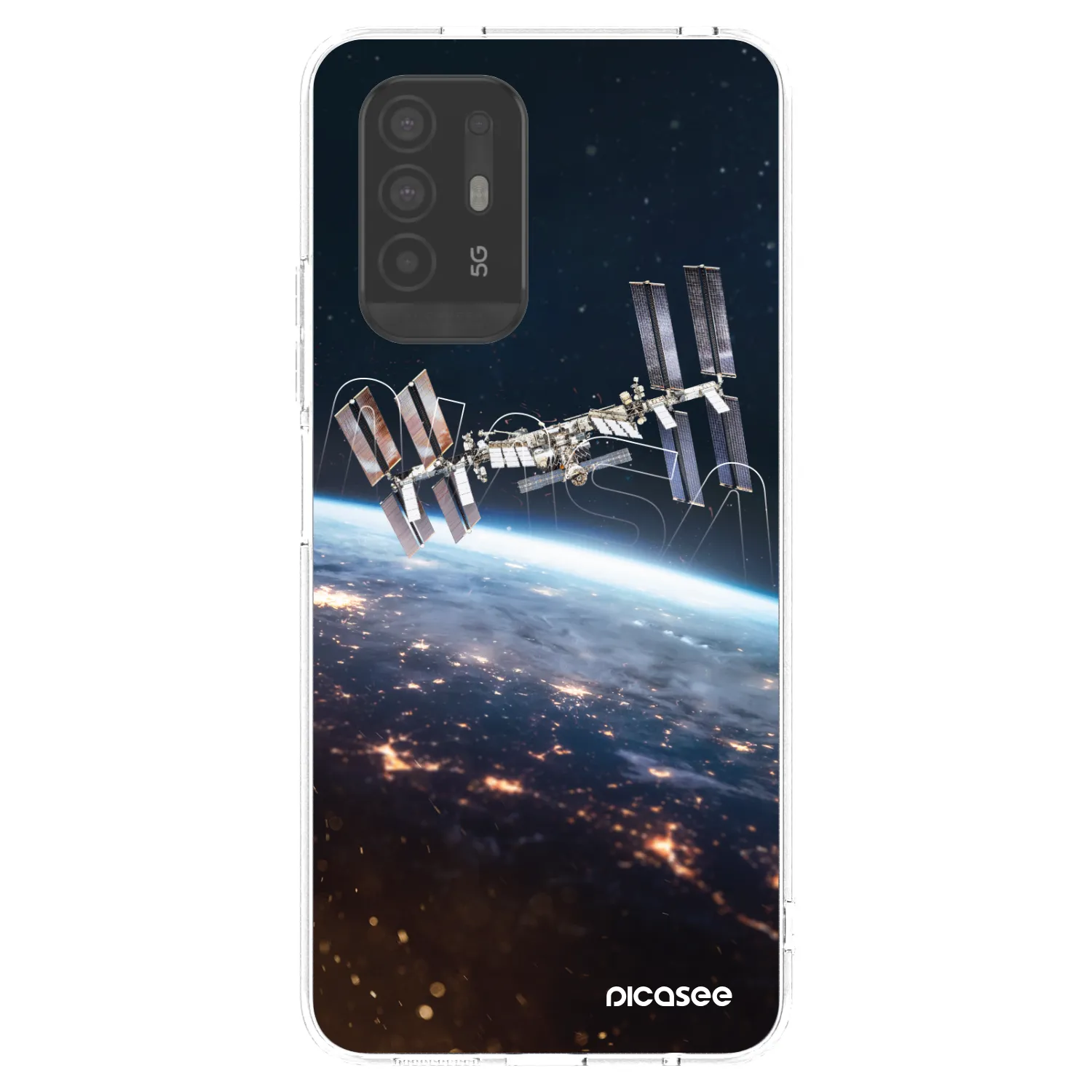 Picasee silikonski prozorni ovitek za OPPO A94 5G - Station