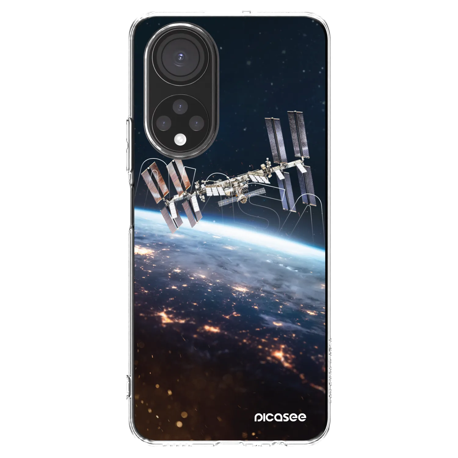 Picasee silikonski prozorni ovitek za Honor X7 - Station
