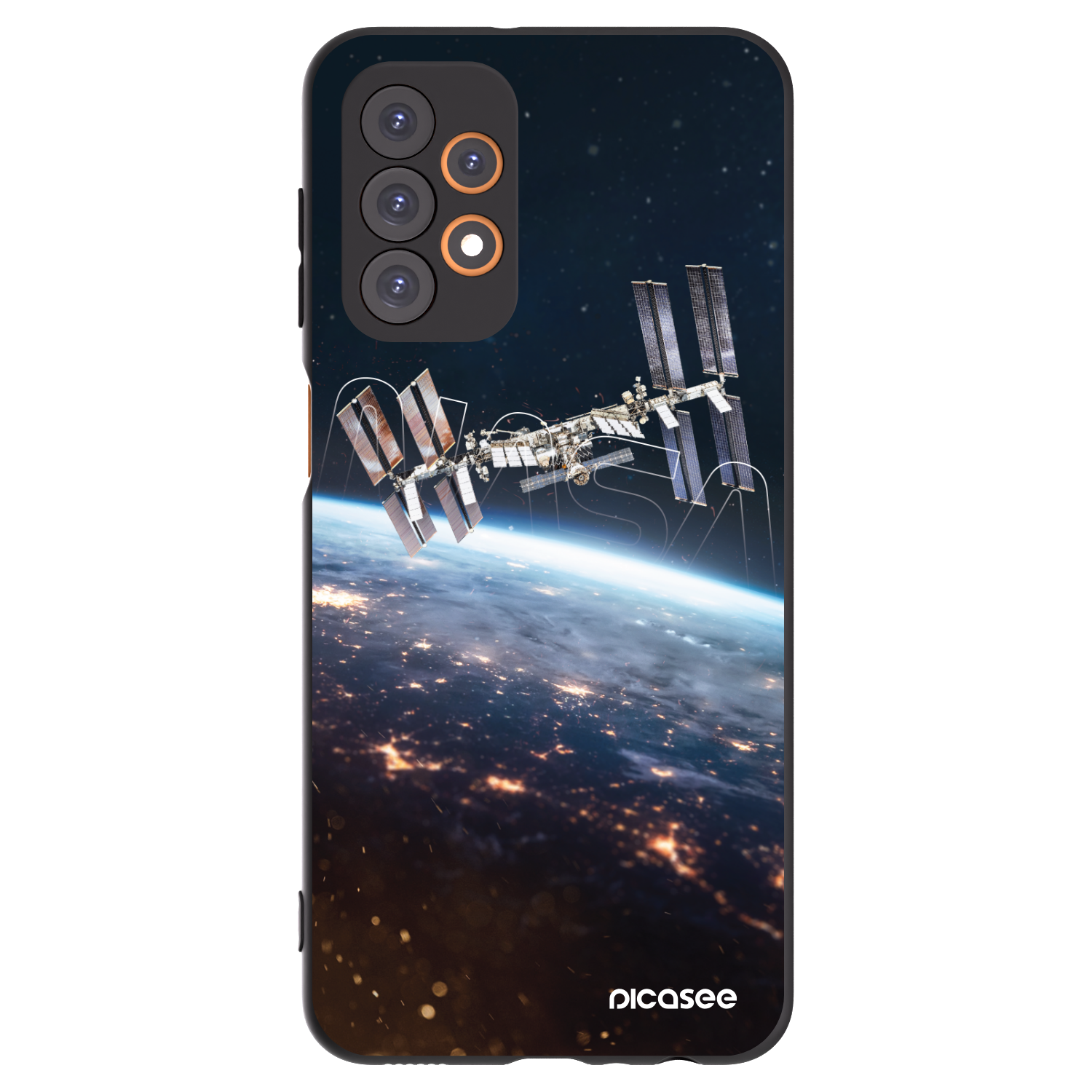 Picasee silikonski črni ovitek za Samsung Galaxy A23 A236B 5G - Station