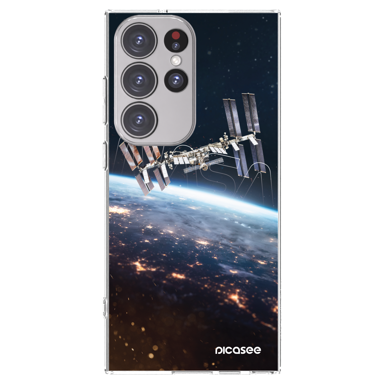 Picasee silikonski prozorni ovitek za Samsung Galaxy S23 Ultra 5G - Station