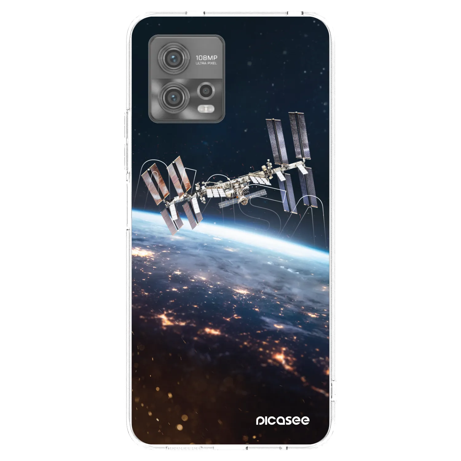 Picasee silikonski prozorni ovitek za Motorola Moto G72 - Station