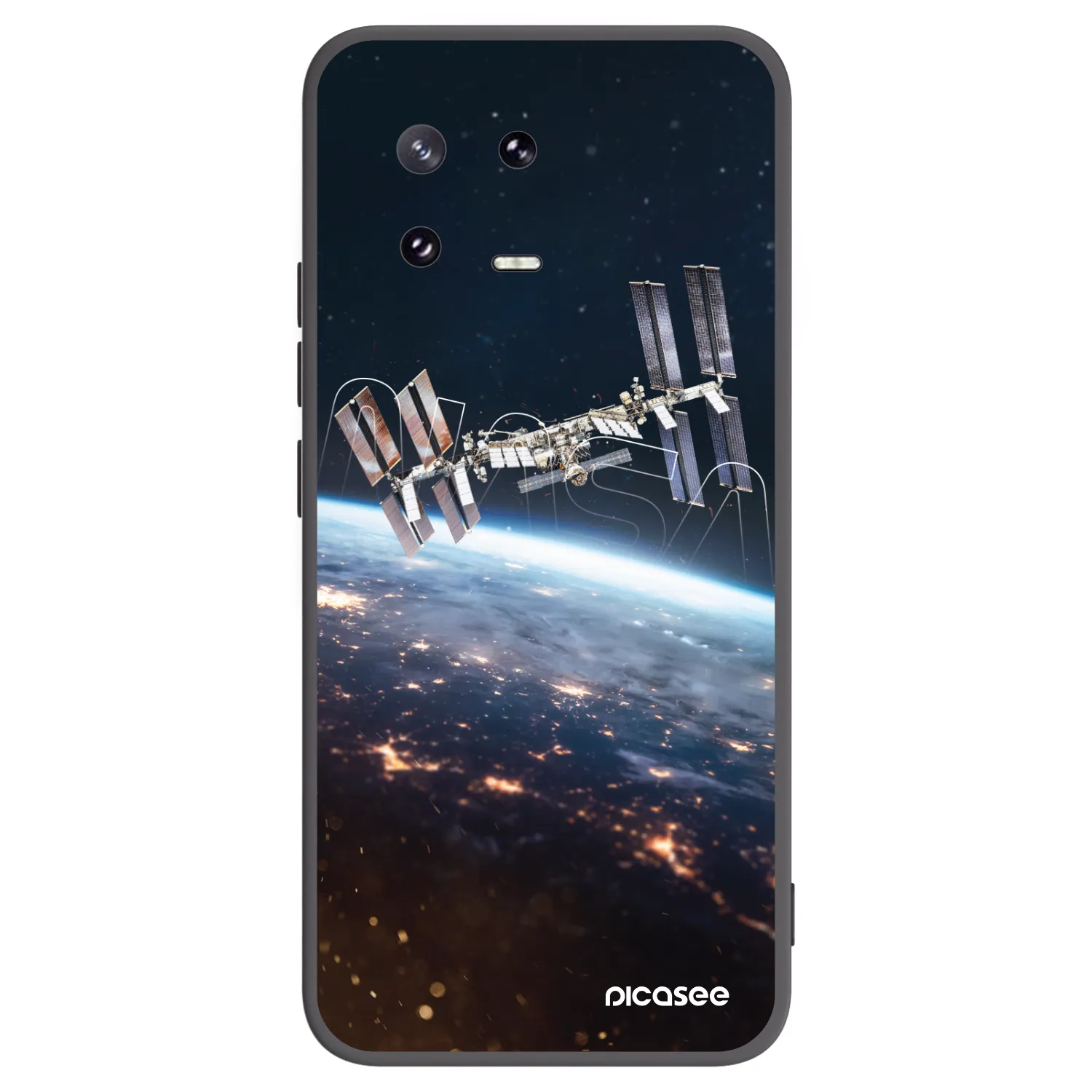 Picasee silikonski črni ovitek za Xiaomi 13 Pro - Station