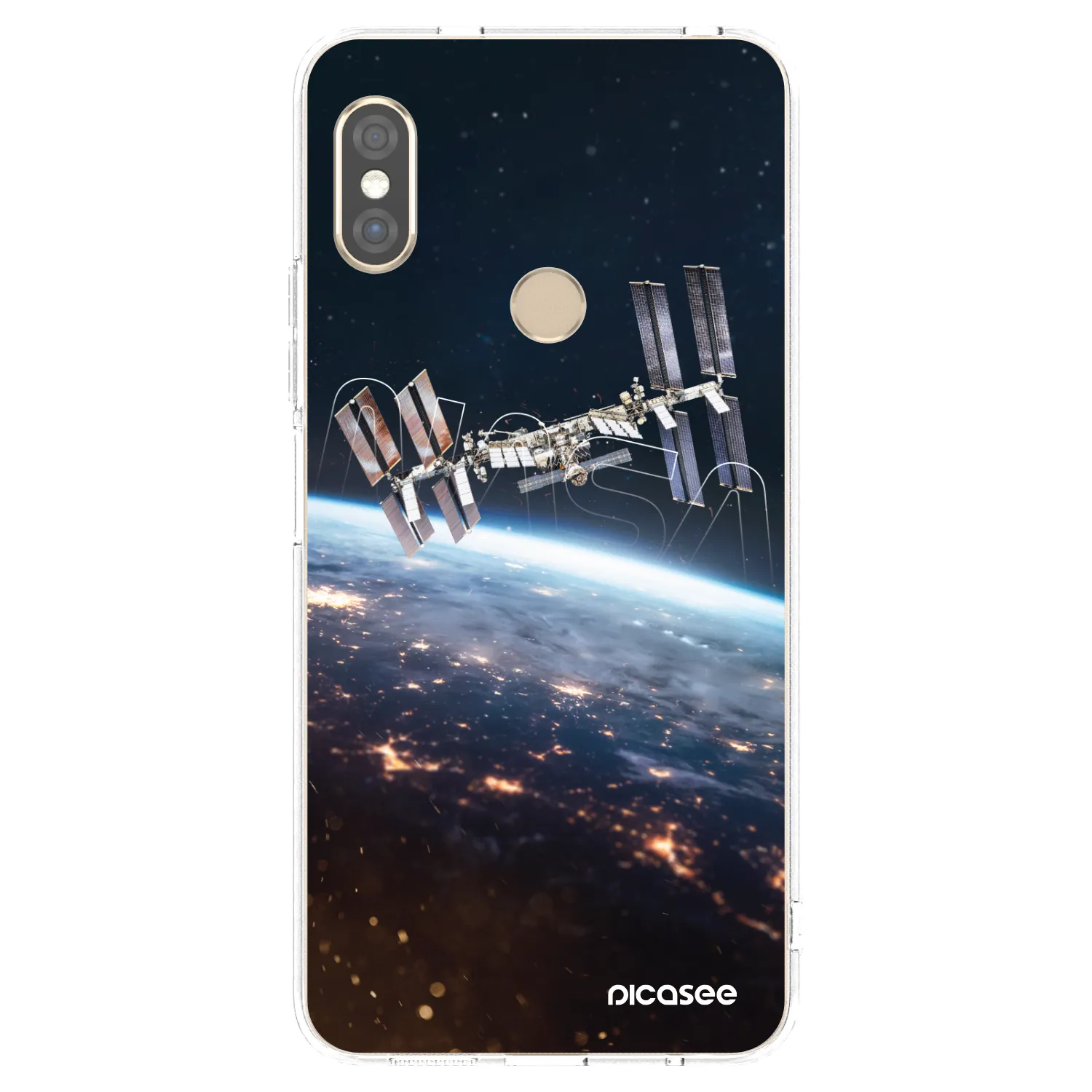 Picasee silikonski prozorni ovitek za Xiaomi Redmi Note 5 Global - Station