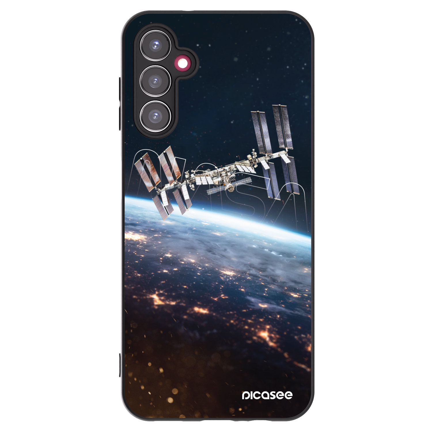 Picasee silikonski črni ovitek za Samsung Galaxy A14 5G A146P - Station