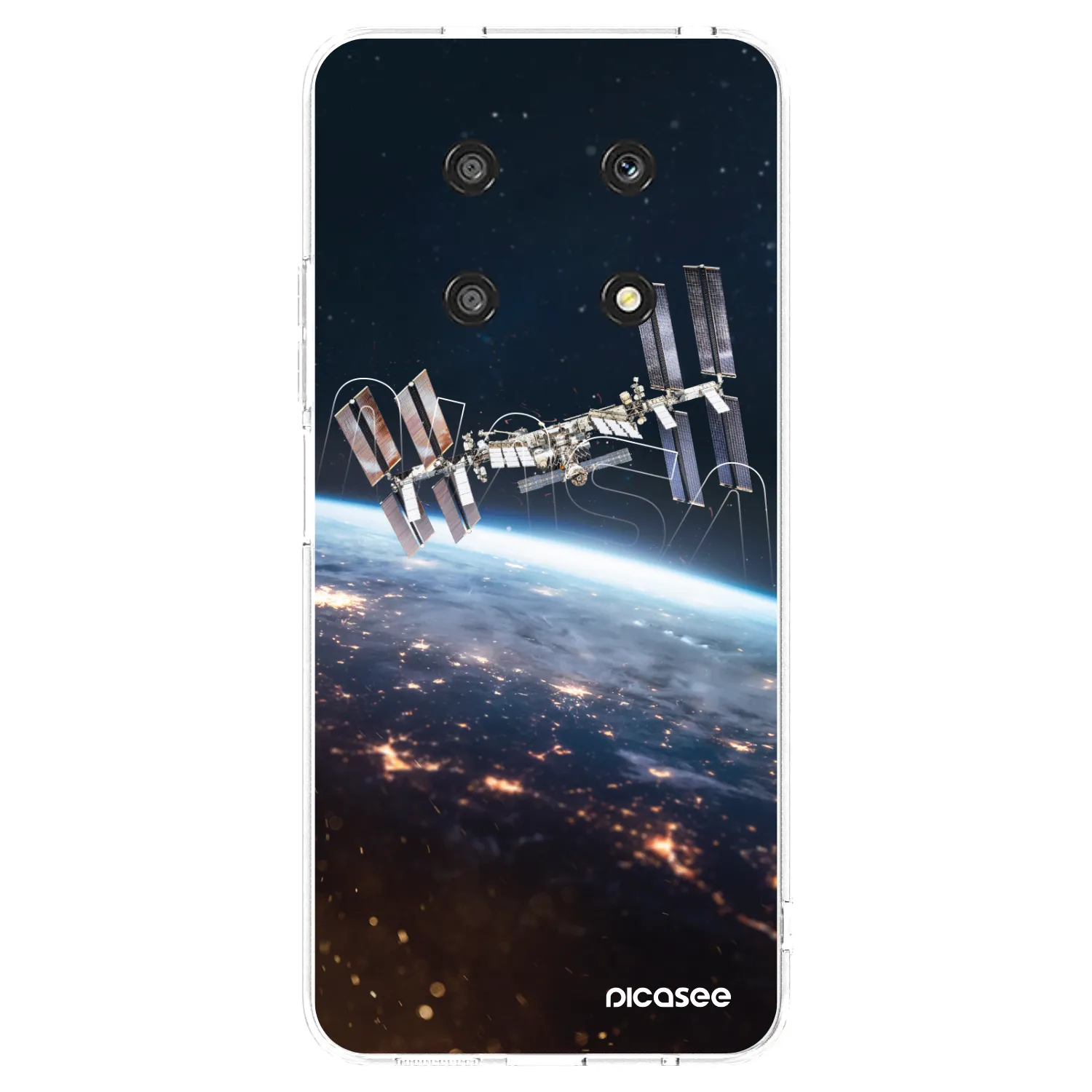 Picasee silikonski prozorni ovitek za Honor Magic4 Lite 5G - Station
