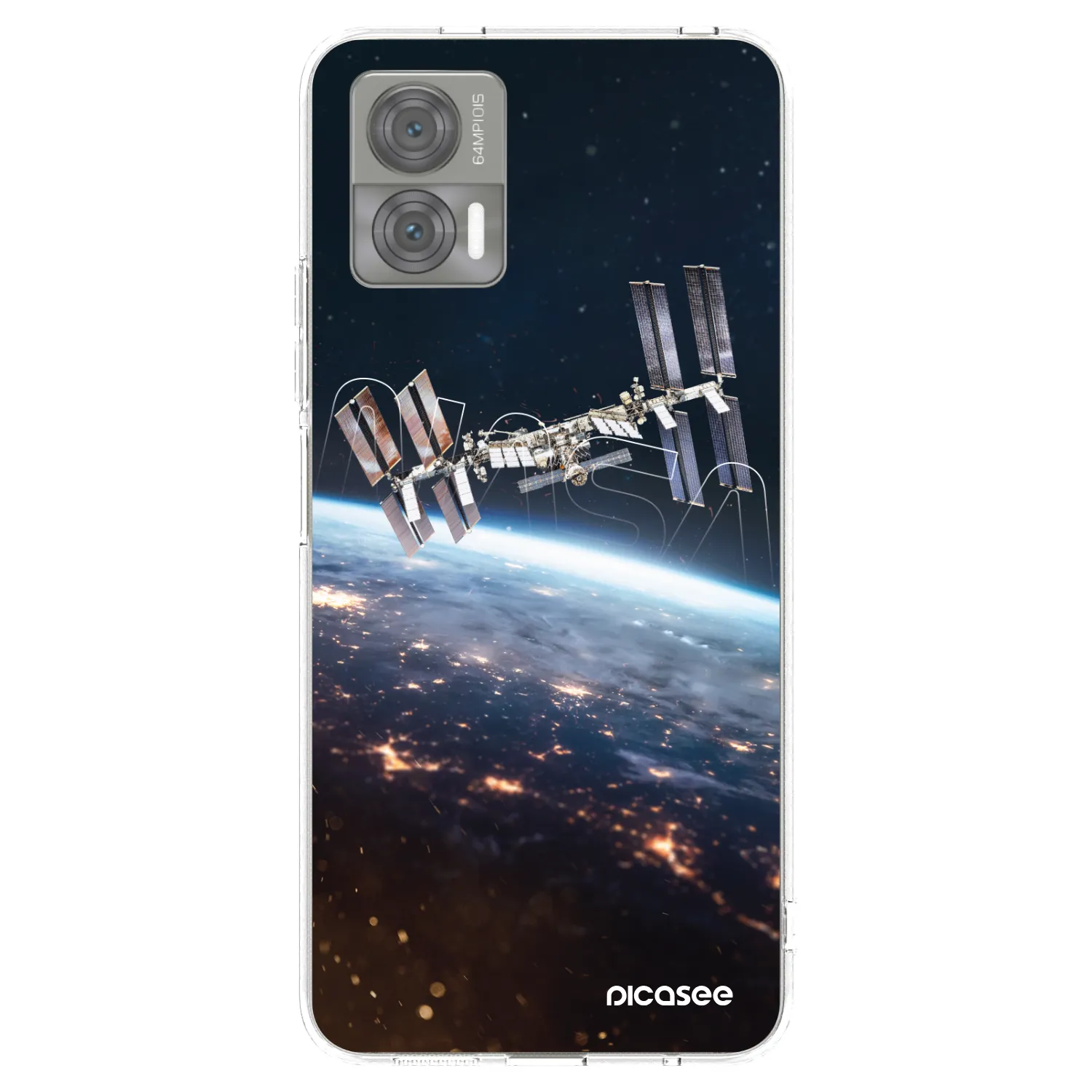 Picasee silikonski prozorni ovitek za Motorola Edge 30 Neo - Station