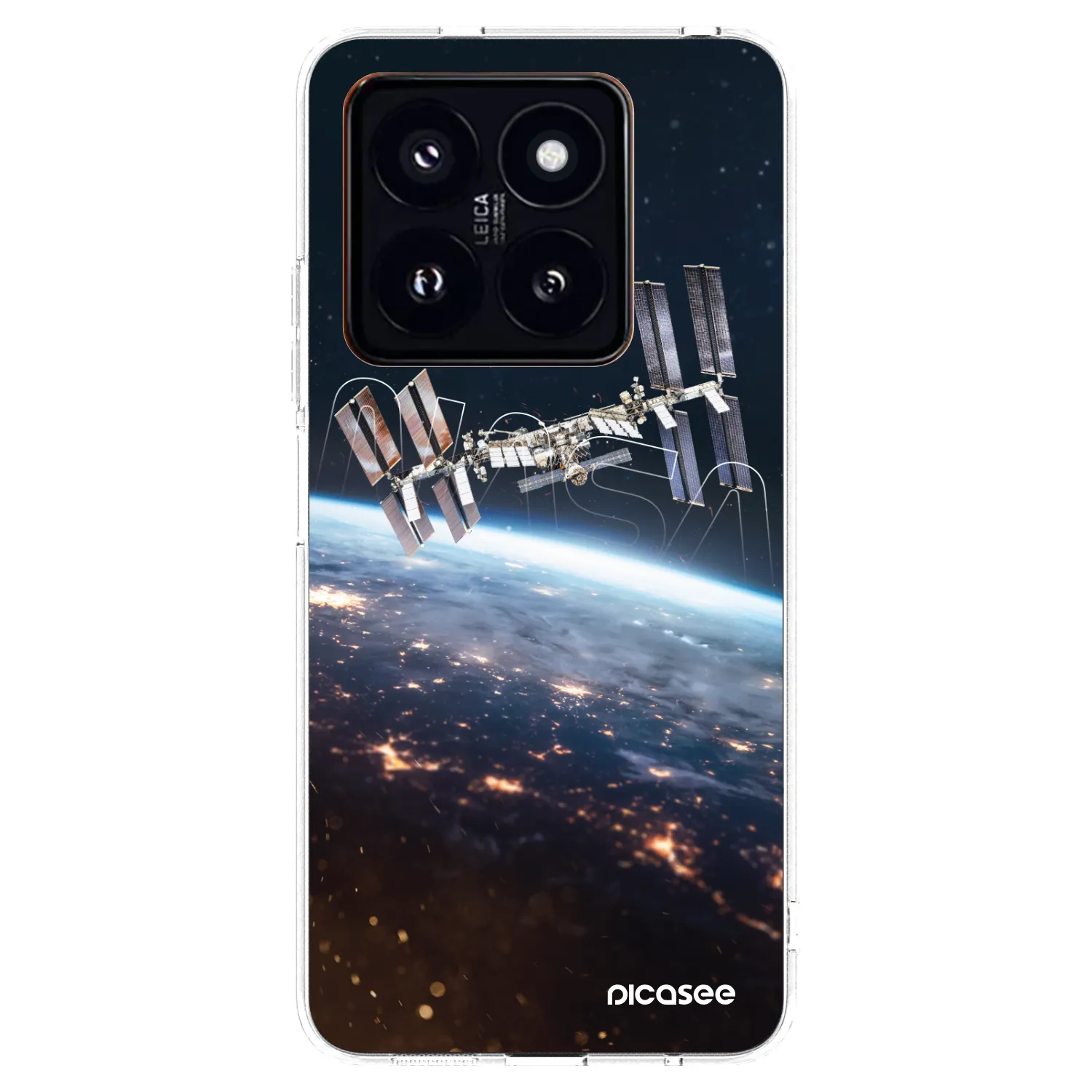 Picasee silikonski prozorni ovitek za Xiaomi 14 Pro - Station