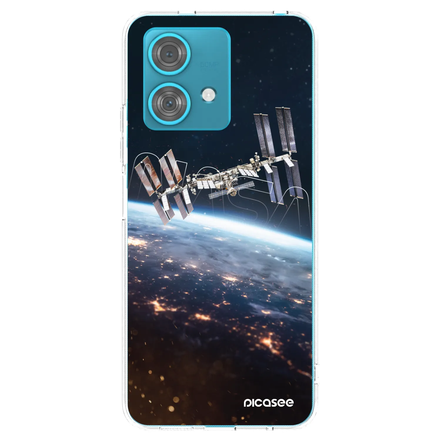 Picasee silikonski prozorni ovitek za Motorola Edge 40 Neo - Station