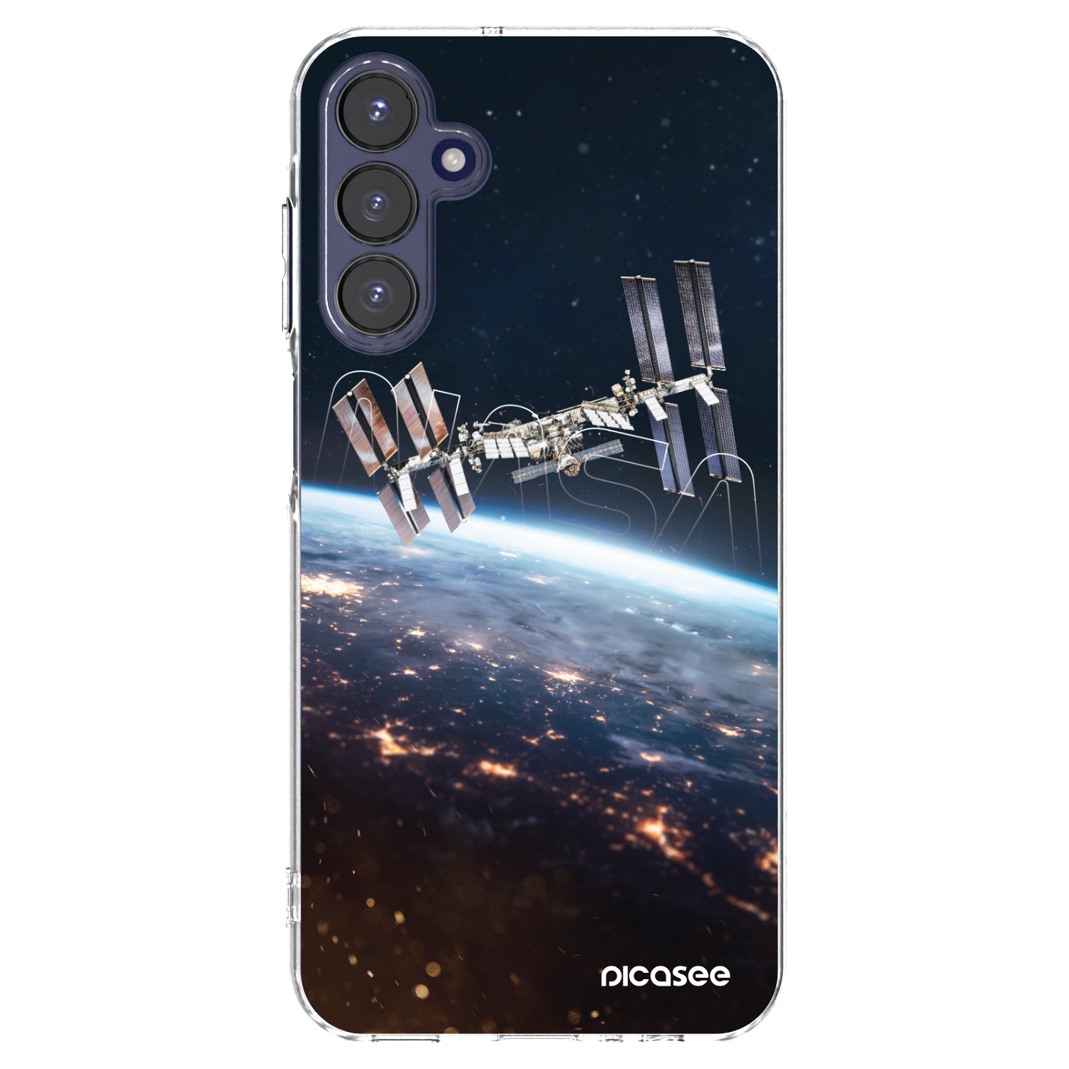 Picasee silikonski prozorni ovitek za Samsung Galaxy A15 A155F 4G - Station