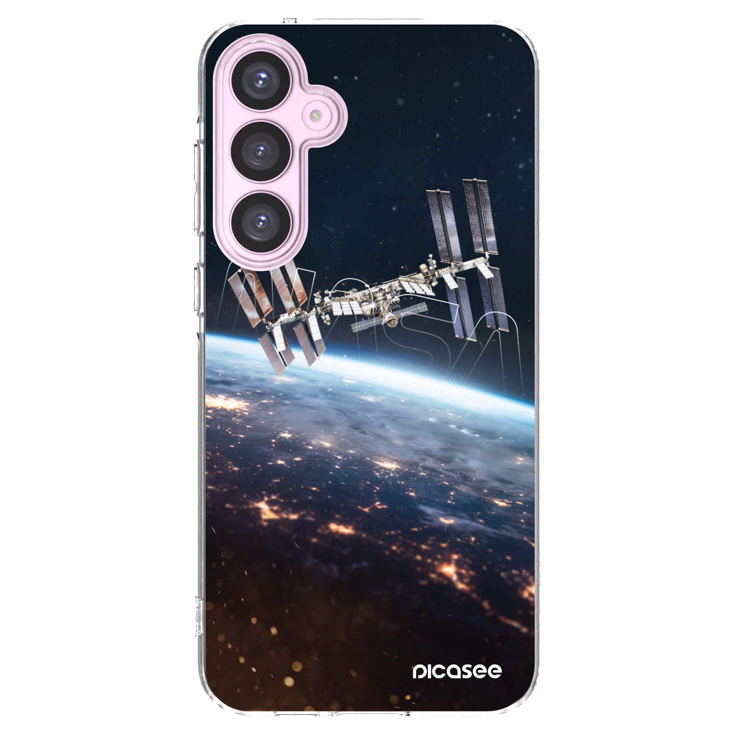 Picasee silikonski prozorni ovitek za Samsung Galaxy A55 5G A556B - Station