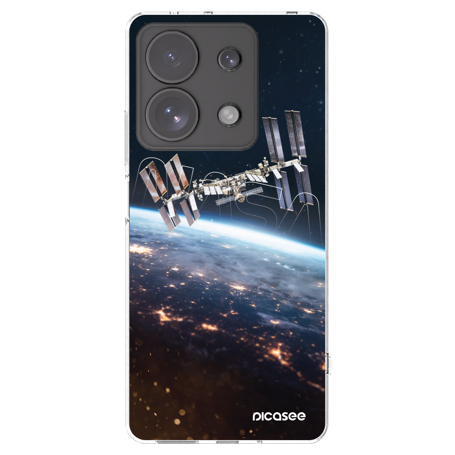 Picasee silikonski prozorni ovitek za Xiaomi Redmi Note 13 Pro 4G - Station
