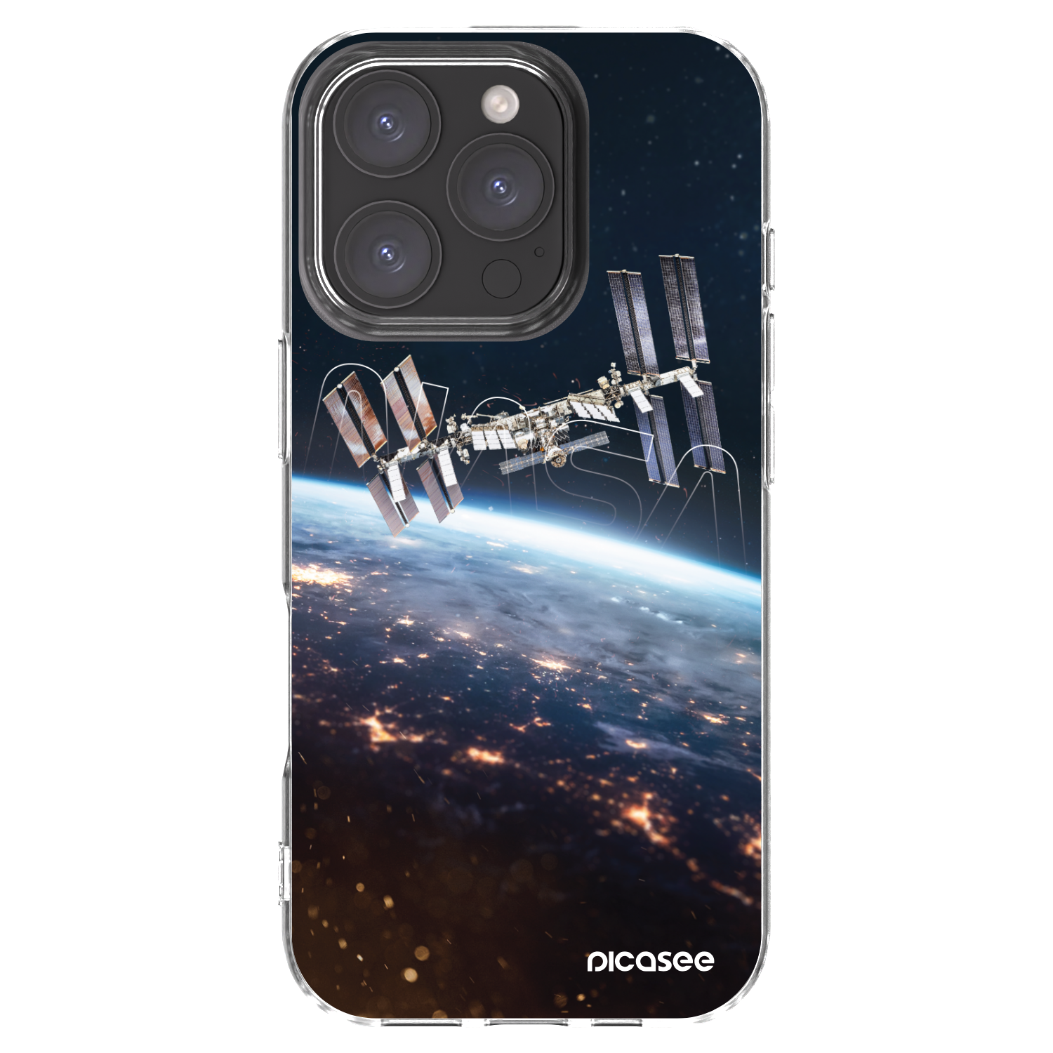 Picasee silikonski prozorni ovitek za Apple iPhone 16 Pro - Station