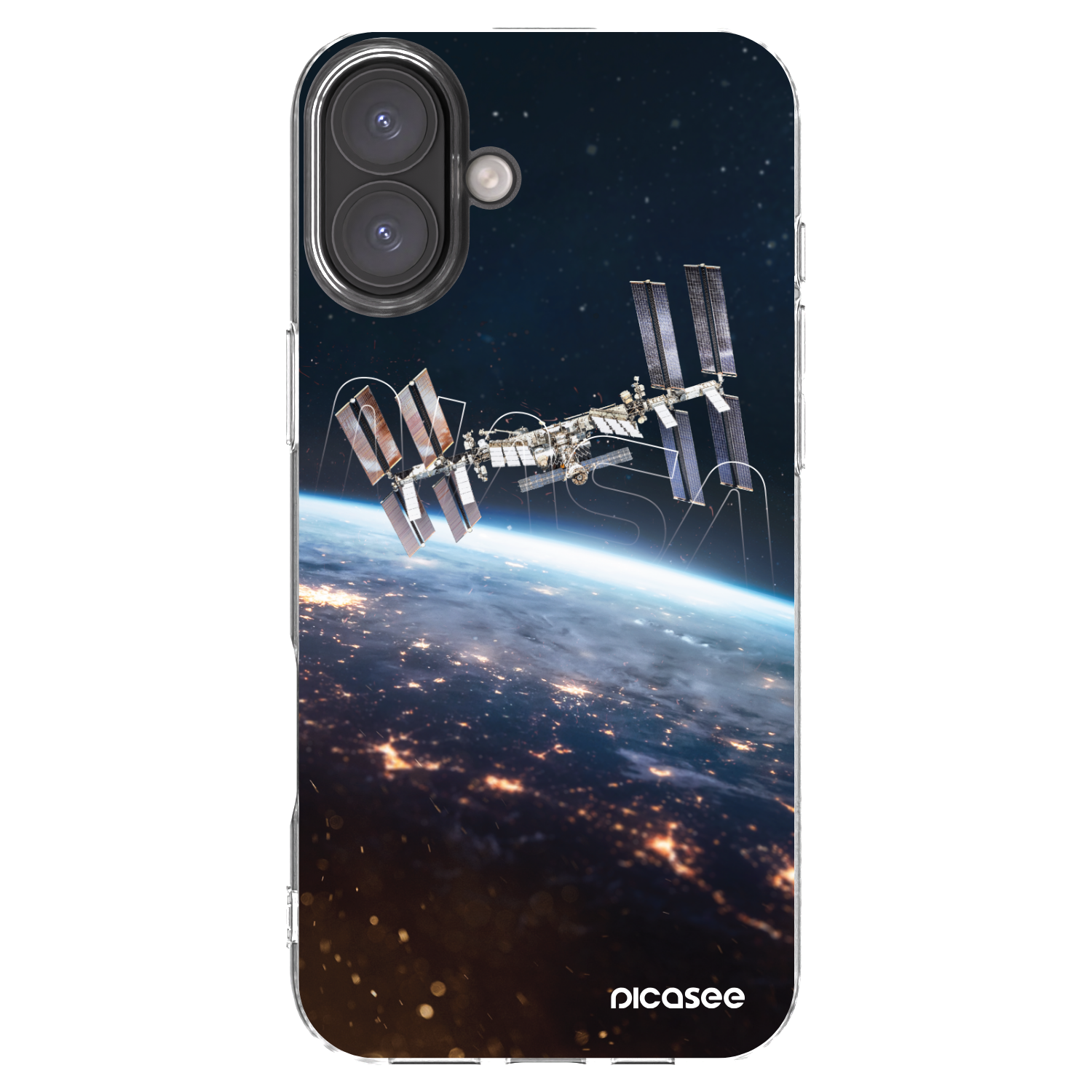 Picasee silikonski prozorni ovitek za Apple iPhone 16 Plus - Station