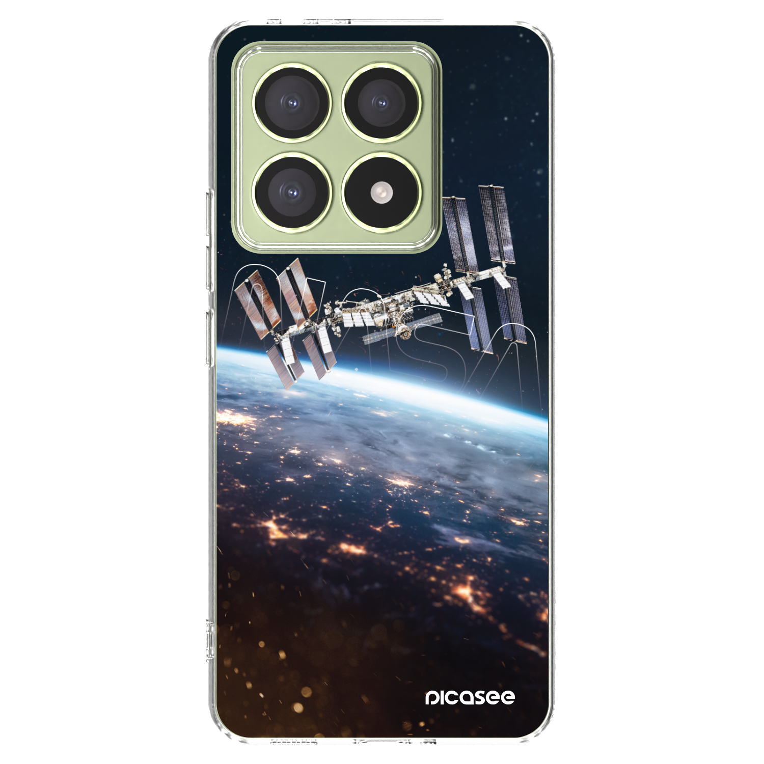 Picasee silikonski prozorni ovitek za Xiaomi 14T - Station