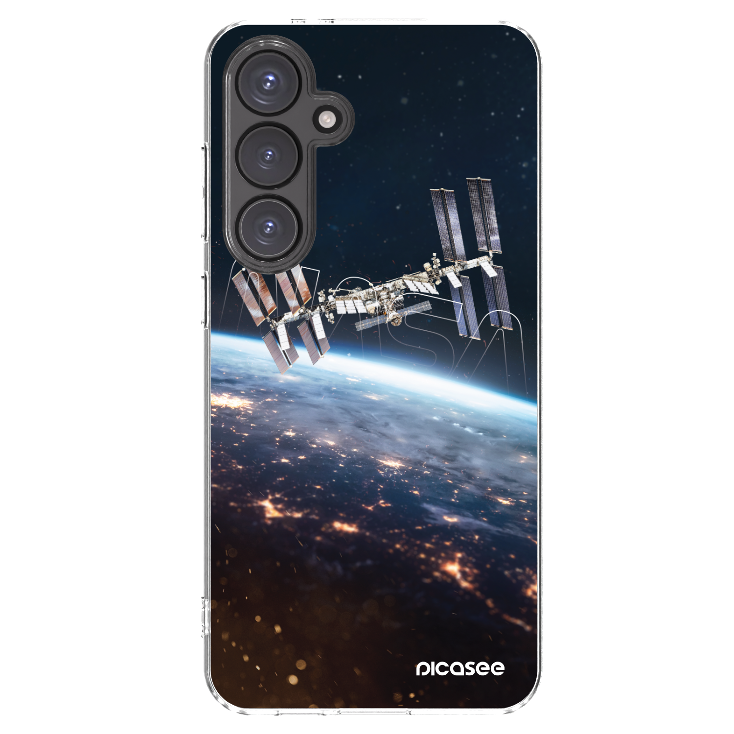 Picasee silikonski prozorni ovitek za Samsung Galaxy S24 FE S721B - Station