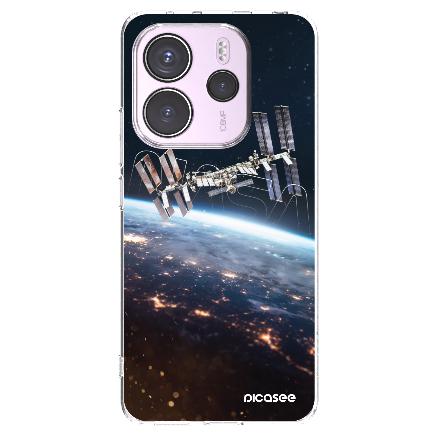 Picasee silikonski prozorni ovitek za Xiaomi Redmi Note 14 4G - Station