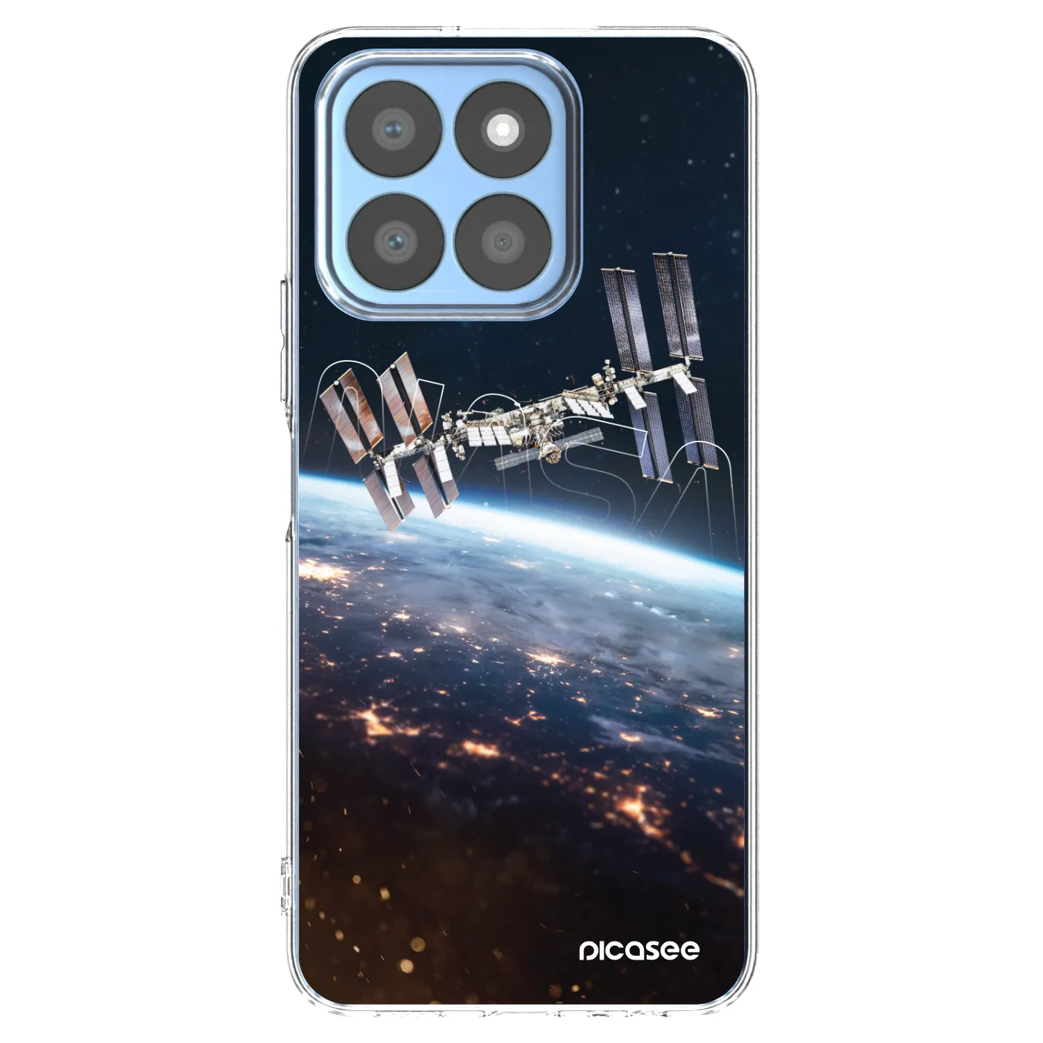 Picasee silikonski prozorni ovitek za Honor X8c - Station
