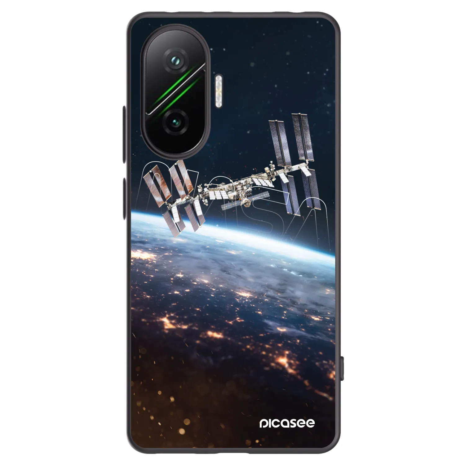 Picasee silikonski črni ovitek za Xiaomi Poco F7 Pro 5G - Station