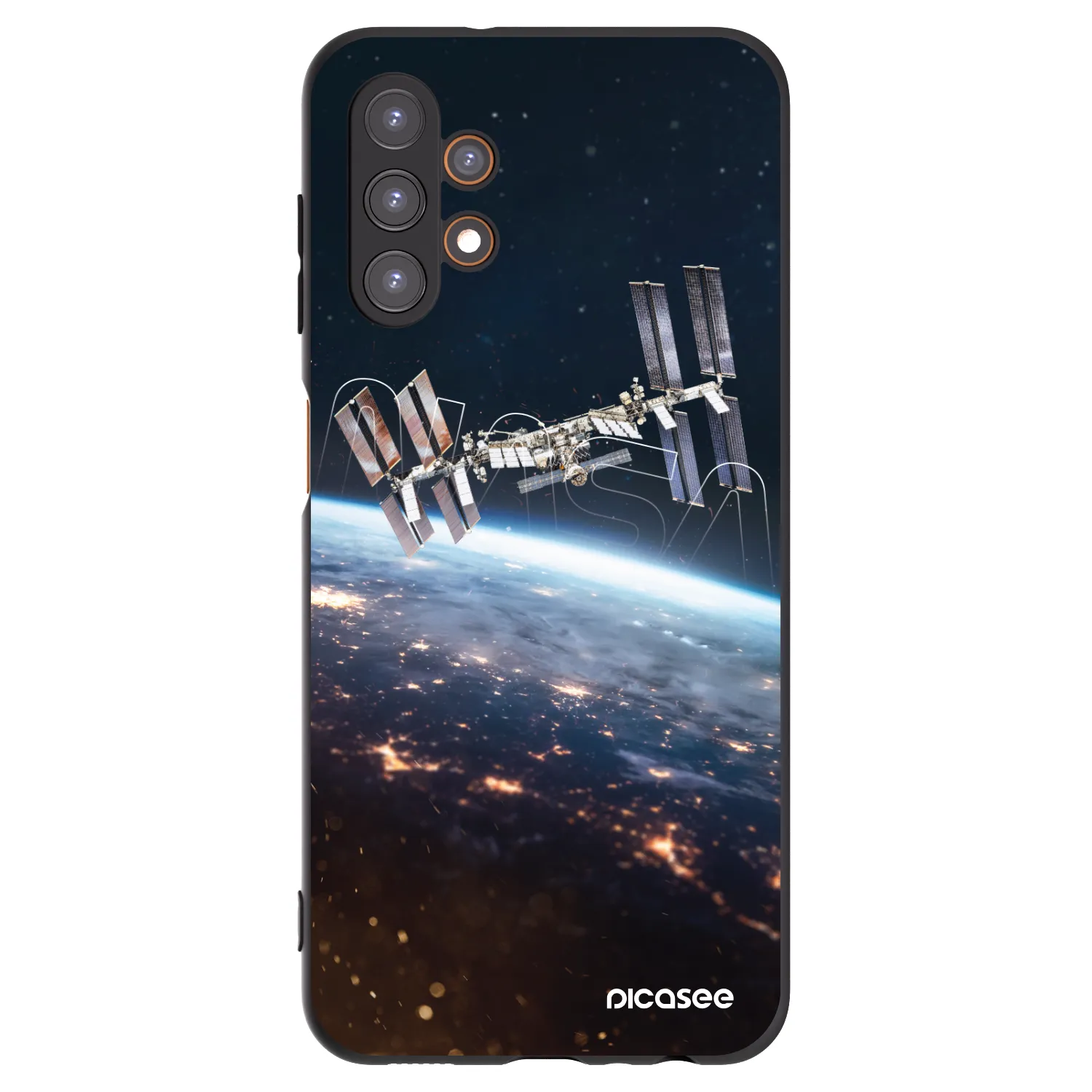 Picasee silikonski črni ovitek za Samsung Galaxy A13 5G - Station