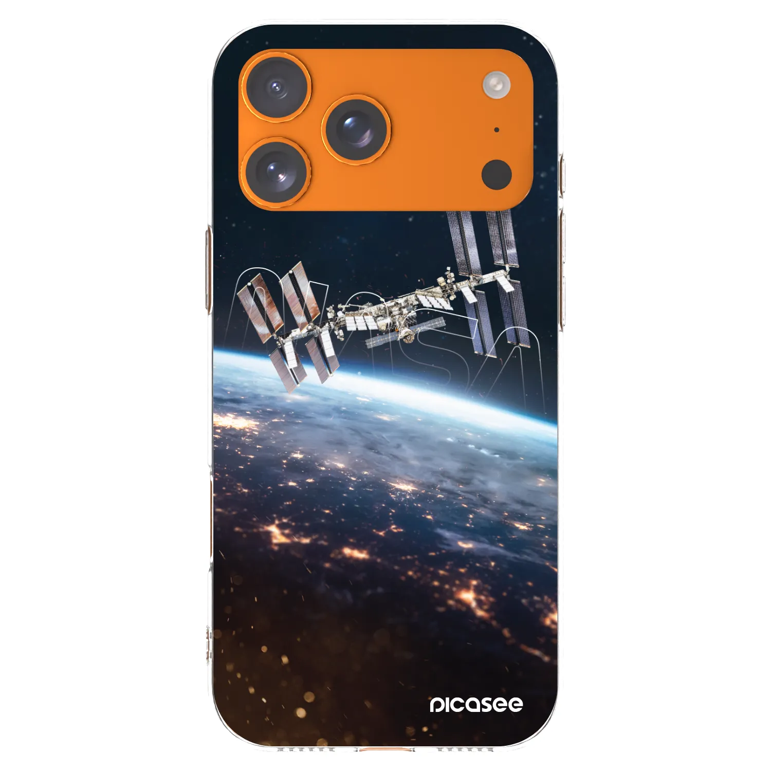 Picasee silikonski prozorni ovitek za Apple iPhone 17 Pro Max - Station