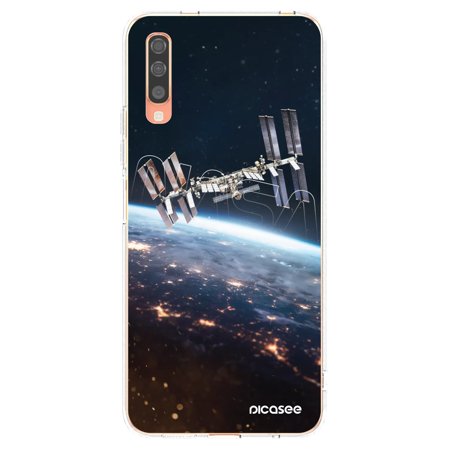 Picasee silikonski prozorni ovitek za Samsung Galaxy A70 A705F - Station