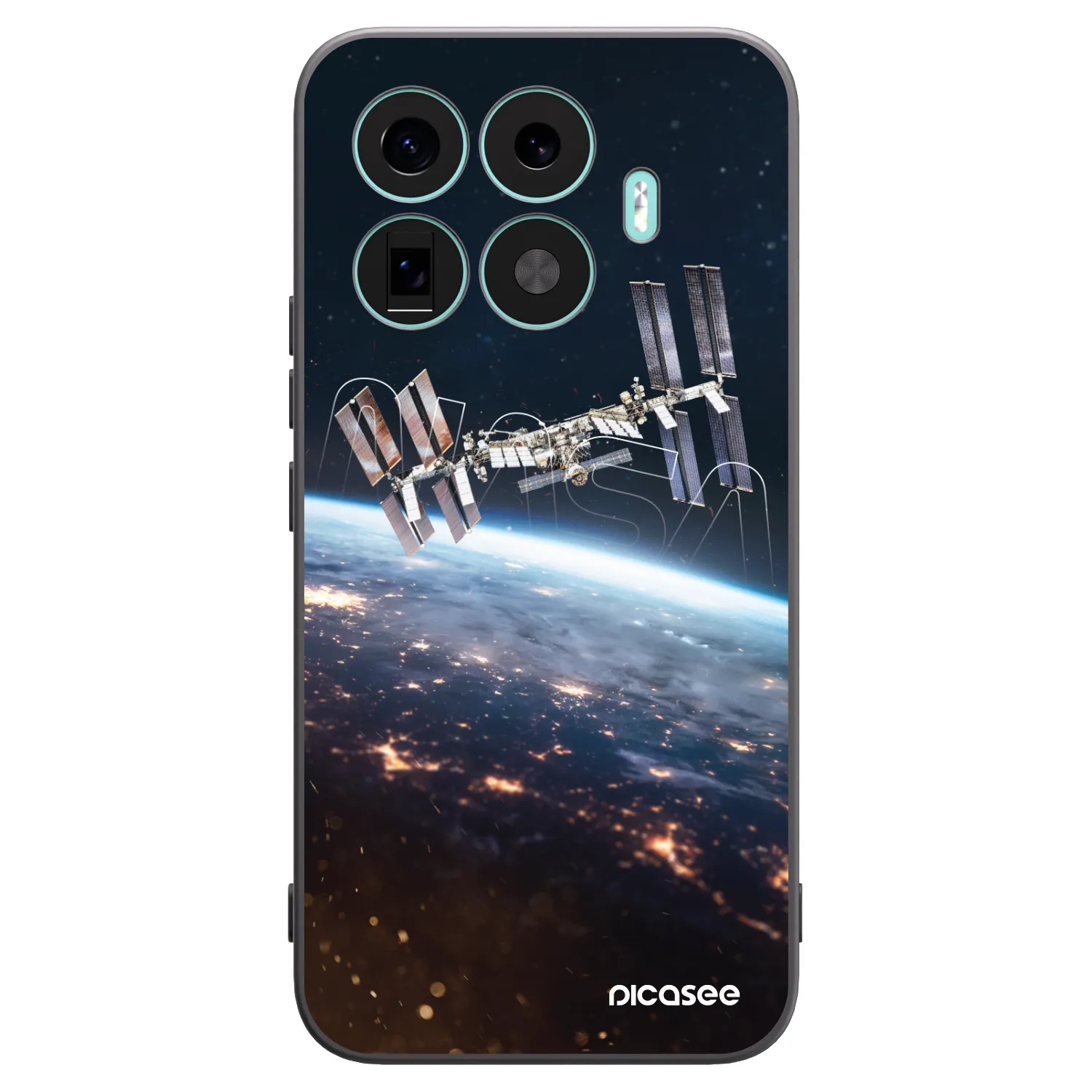 Picasee silikonski črni ovitek za Xiaomi 17T Pro - Station