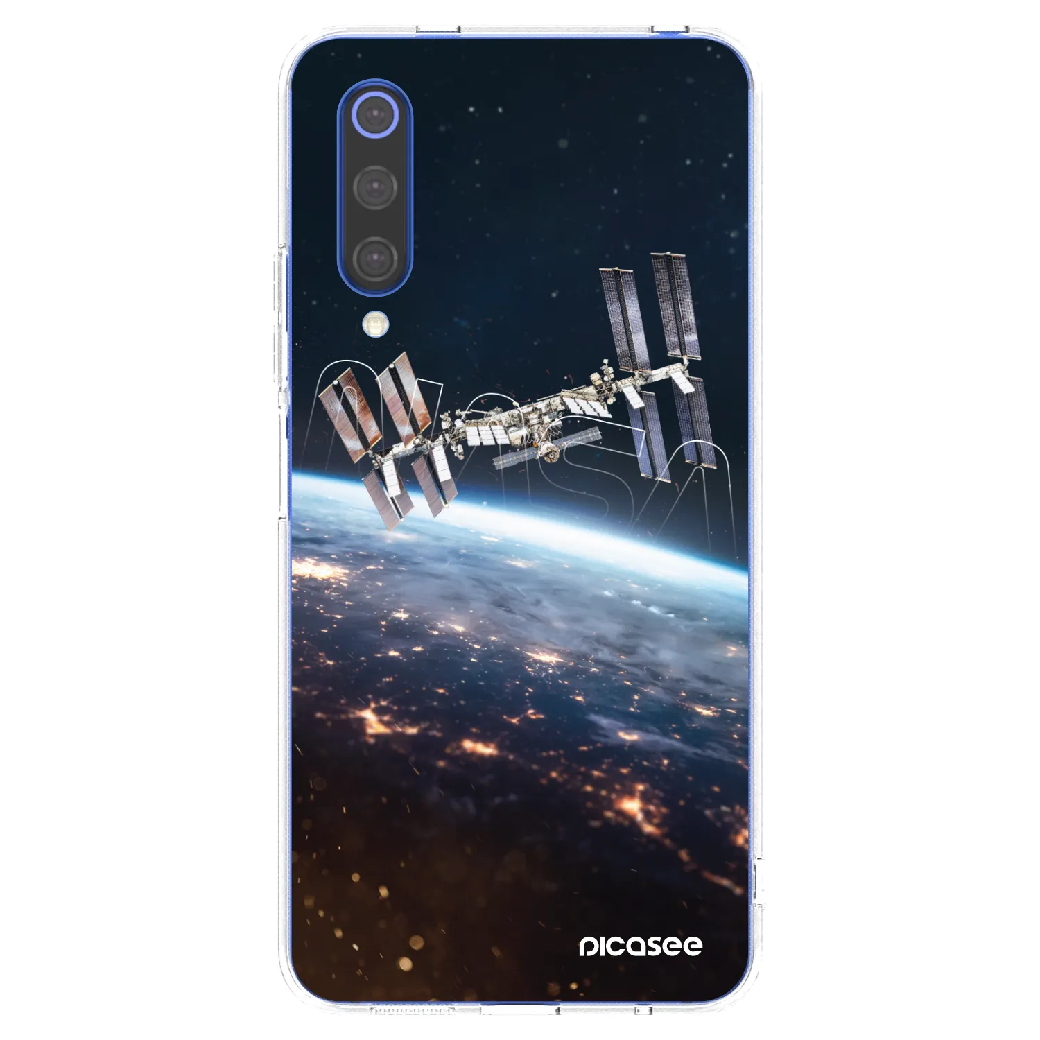 Picasee silikonski prozorni ovitek za Xiaomi Mi 9 SE - Station